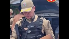 Arma e munições apreendidas em ação da Polícia Militar