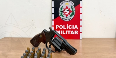 Ação rápida do 3º BPM impede tragédia e prende homem armado no centro de Santa Luzia