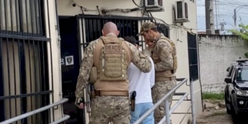 Polícia Civil da Paraíba prende criminoso, na cidade de Natal, no Rio Grande do Norte