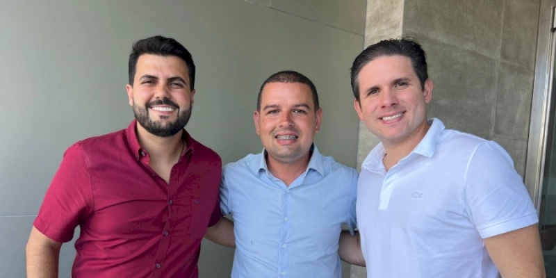 Deputado Wilson Filho comemora filiação de Ruan Martins ao Republicanos