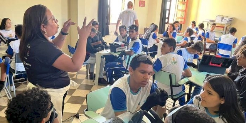 Mais de 100 alunos das escolas municipais de Areia participam da Caravana da 20ª SNCT
