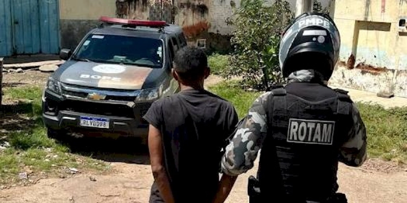 Mais um mandado de prisão é cumprido pela Polícia Militar em Cajazeiras