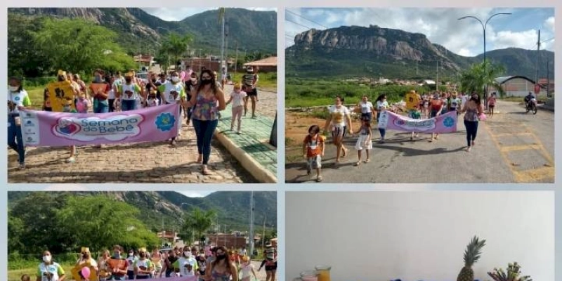 Atividades marcam semana do Bebê no Município de Vieirópolis