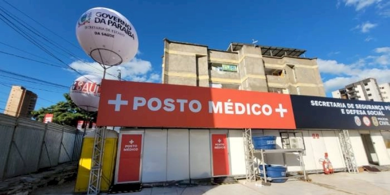 Posto Médico do Estado atende quase 300 pessoas no feriadão de Corpus Christi no Parque do Povo