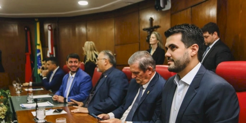 Wilson Filho participa da abertura dos trabalhos na Câmara Municipal de João Pessoa