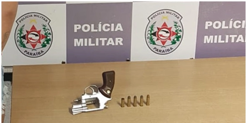 NA PB: Polícia Militar apreende armas em ações simultâneas nesta quinta-feira