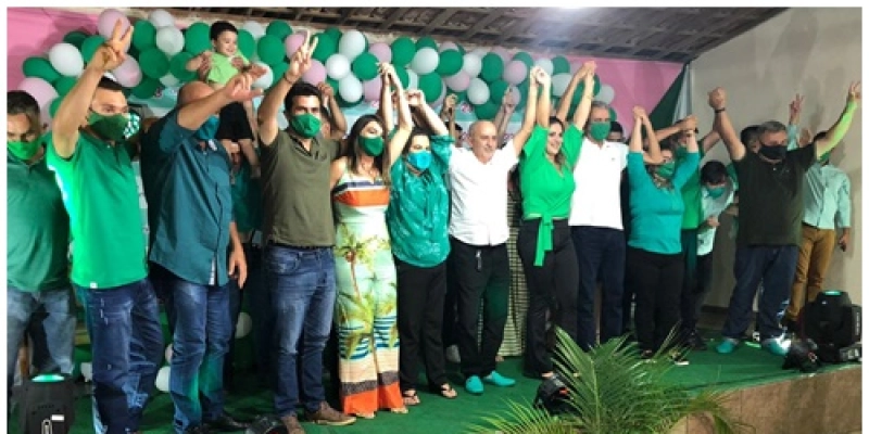 Wilson Filho marca presença em lançamento de candidatura de Aílton Gomes à reeleição