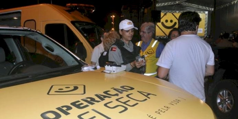 Lei Seca autua 207 condutores por embriaguez durante o primeiro mês do ano