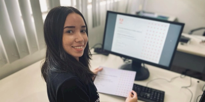 Aluna do SENAI Paraíba participa de Seletiva Brasil em desafio de criação da Adobe