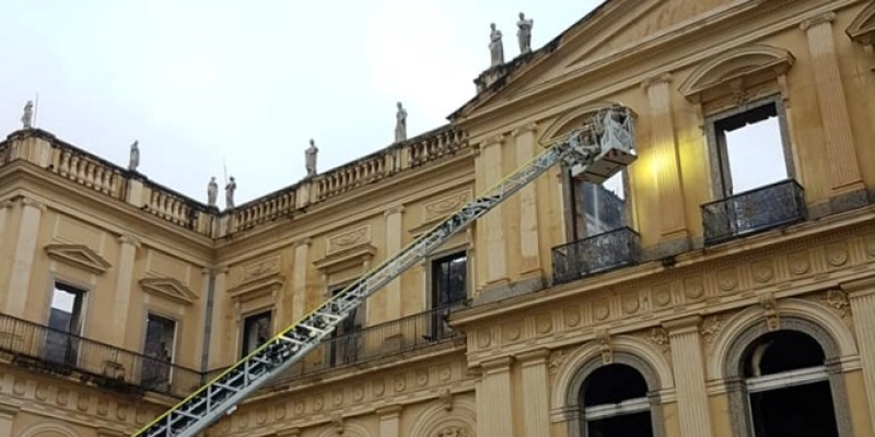 Museu Nacional espera liberação de verba para reconstrução