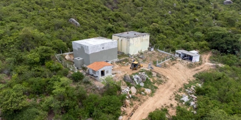Governo realiza obra e dobra capacidade do sistema de abastecimento de água em Queimadas