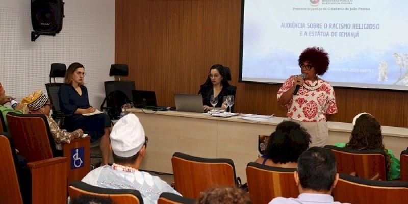 Ministério Público realiza audiência e solicita projeto de nova estátua de Iemanjá
