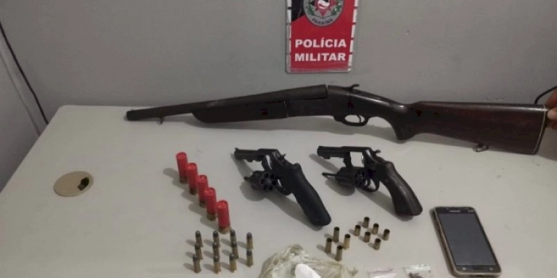  OPERAÇÃO TIRADENTES: Polícia Militar impede ataque de grupo criminoso e apreende três armas