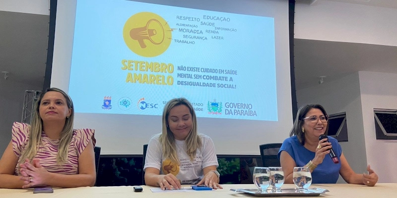 Saúde promove campanha Setembro Amarelo de combate e prevenção ao suicídio