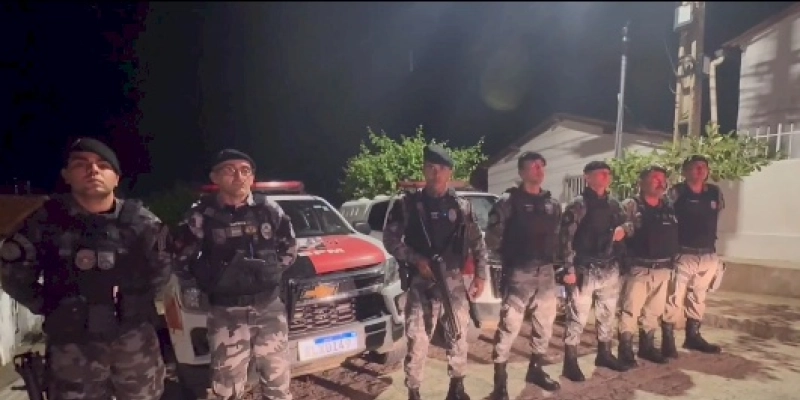 Polícia Militar desarticula ponto de drogas em Pombal durante a Operação Carnaval