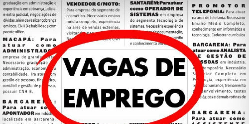 Sine-JP oferece 154 vagas de emprego para todos os níveis de escolaridade