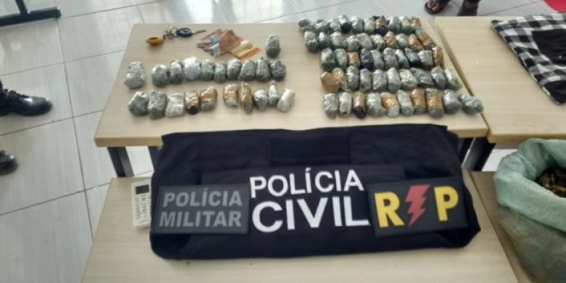 Mulheres são presas com 30 kg de maconha; Confira 