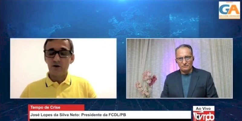 No PONTO & VÍRGULA, Presidente da FCDL/PB conta as dificuldades dos Empresários e Lojistas nesta pandemia; Assista 