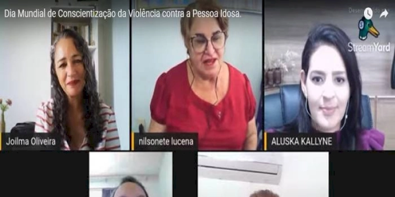 Webinário discute enfrentamento das violências contra pessoa idosa