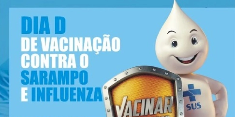 Prefeitura de Coremas realizará no próximo sábado (30), dia D de vacinação contra sarampo e a gripe (influenza)