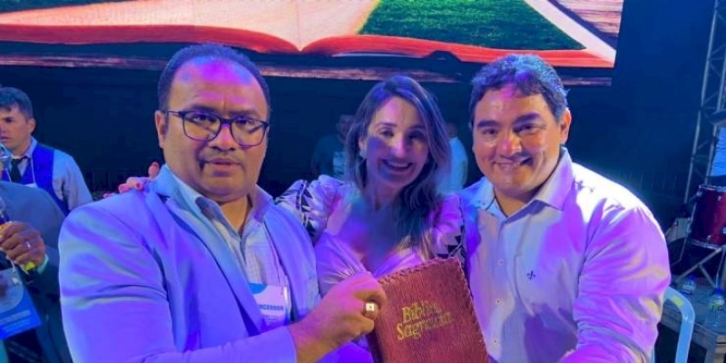 Pastor Eudes, e Lucas Braga, união que faz bem a comunidade Evangélica de Marizópolis 