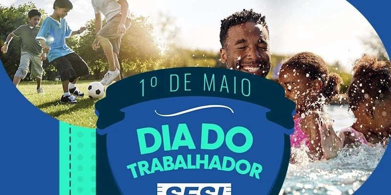 SESI PB realizará programação esportiva e de lazer no Dia do Trabalho