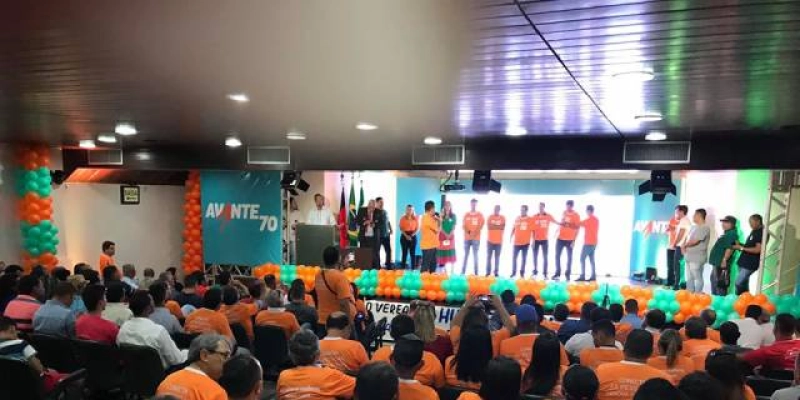 Avante realiza maior encontro partidário da Paraíba e filia deputado Felipe Leitão e ex-deputada Nadja Palitot