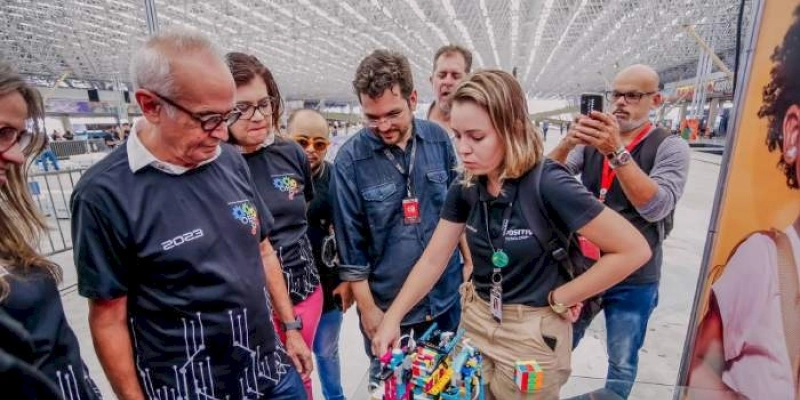 Cícero Lucena reafirma compromisso da Prefeitura seguir investindo em tecnologia durante abertura da Olimpíada Brasileira de Robótica