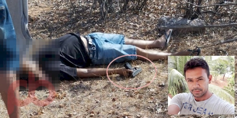 Homem é achado morto ao lado de arma de fogo no sertão da Paraíba 
