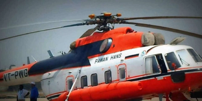 Helicóptero desaparece na Índia com sete pessoas a bordo