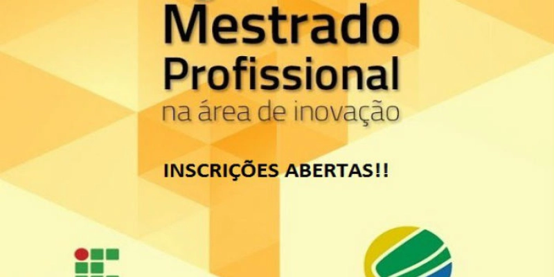 Mestrado em Inovação oferece 10 vagas no IFPB Campina