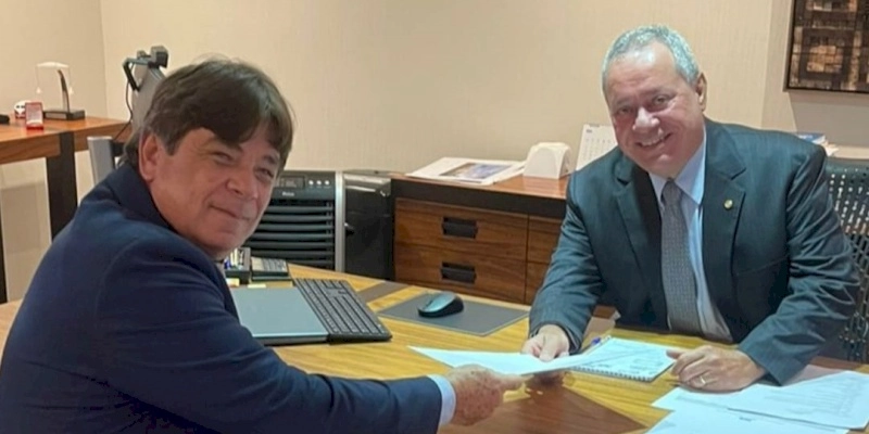 Presidente da FIEPB, Cassiano Pascoal Pereira Neto se reúne com presidente da CNI, Ricardo Alban