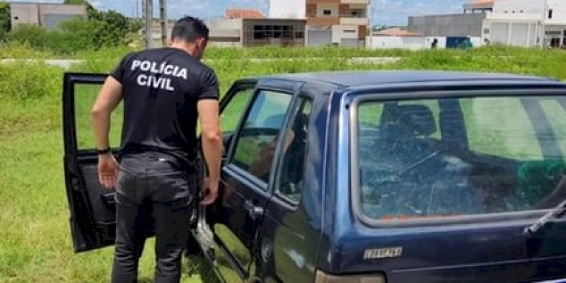 Policiais Civis recuperam, na cidade de Pombal, carro furtado