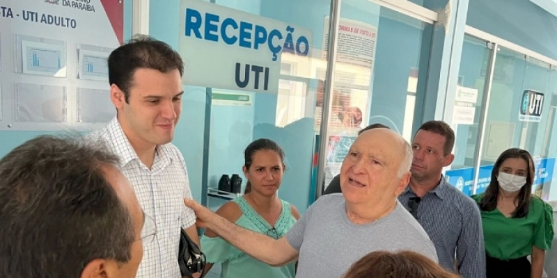 Estrutura do Hospital Regional de Pombal recebe elogios do presidente do TCE em visita institucional