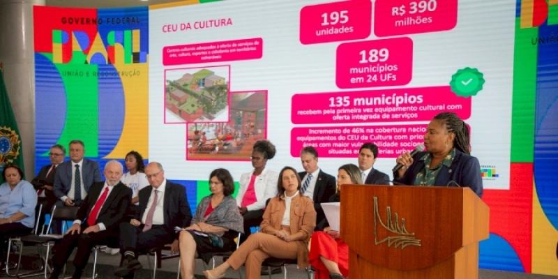 Paraíba vai receber recursos do MinC para a construção de sete CEUs da Cultura