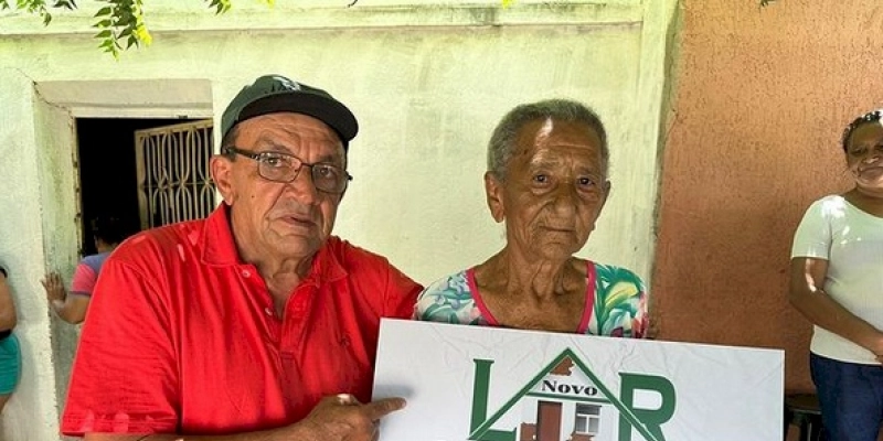 Programa Novo Lar realizou a entrega de material de construção a 40 famílias carentes, em Sousa