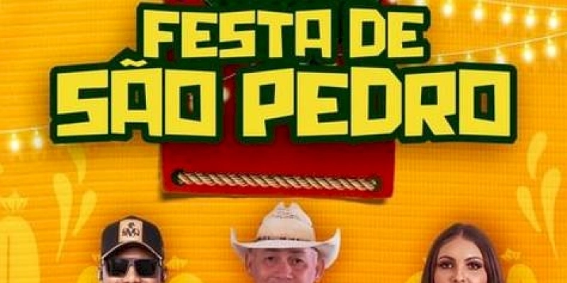 Grande evento em comemoração ao São Pedro será realizado pela prefeitura de Coremas