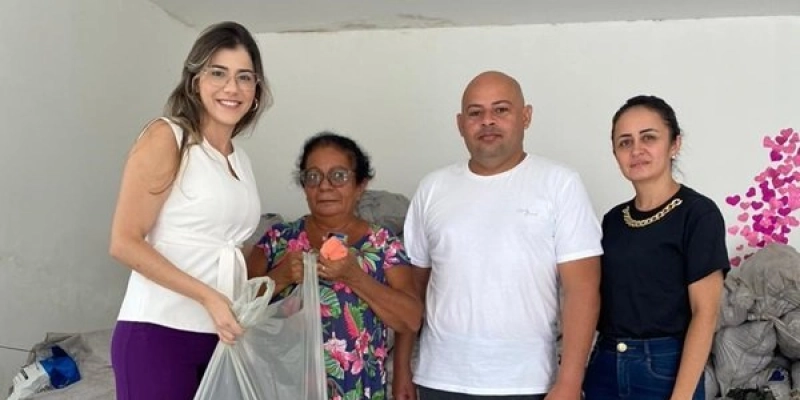 Mariana Cartaxo participa da primeira etapa de entrega de alimentos do PAA, em Sousa