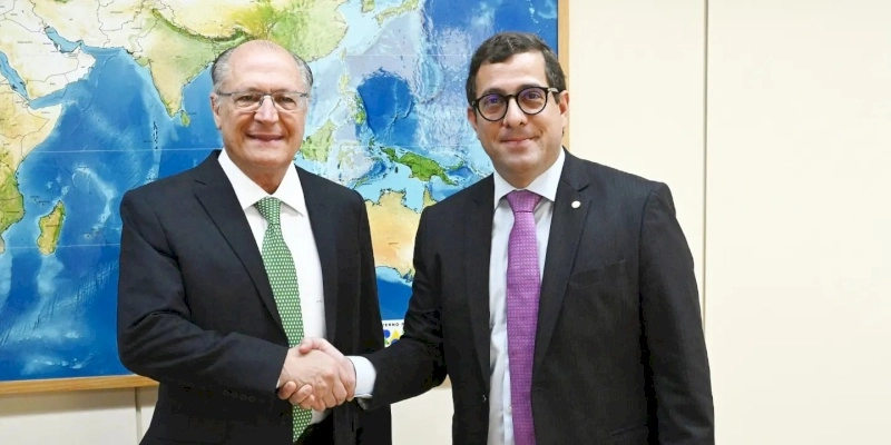 Gervásio Maia se reuni com Geraldo Alckmin na busca por investimentos para a Paraíba 