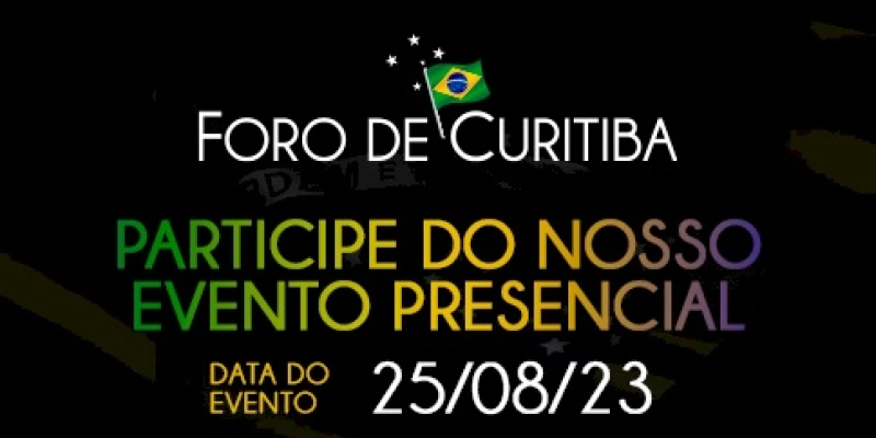Foro de Curitiba anuncia venda de ingressos para lançamento no dia 25 de agosto
