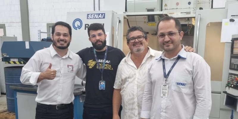 SENAI Paraíba recebe visita de empresa de isolamento térmico para fortalecer a parceria institucional