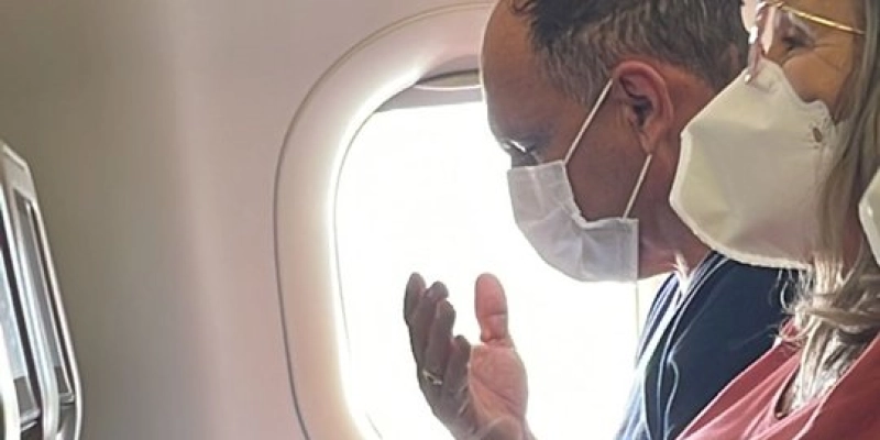 Prefeito e Vice de Marizópolis passam por forte turbulência durante voo até Brasília neste sábado 