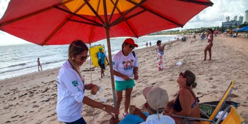 Programa Amigos da Praia volta ao Busto de Tamandaré neste final de semana
