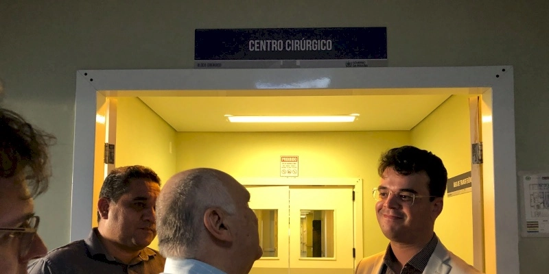 Presidente do TCE elogia estrutura e atendimento ao paciente durante visita ao Hospital Metropolitano