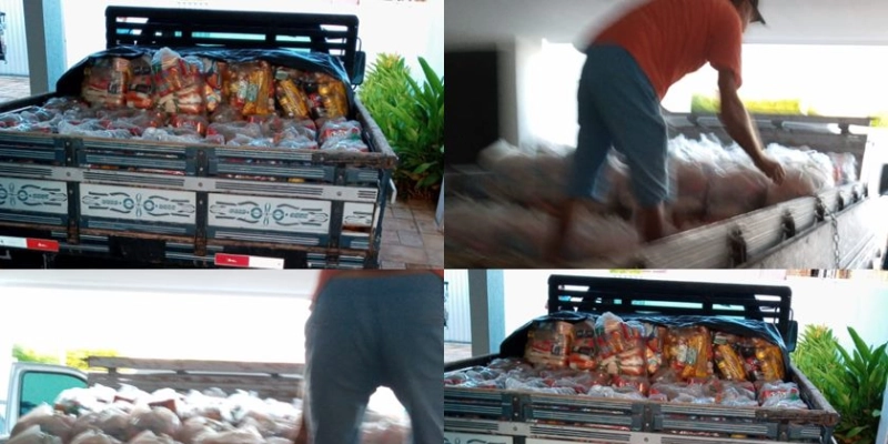 Em Coremas, mil cestas básicas são distribuídas as famílias carentes, e prefeita redobra vigilância a Covid-19 
