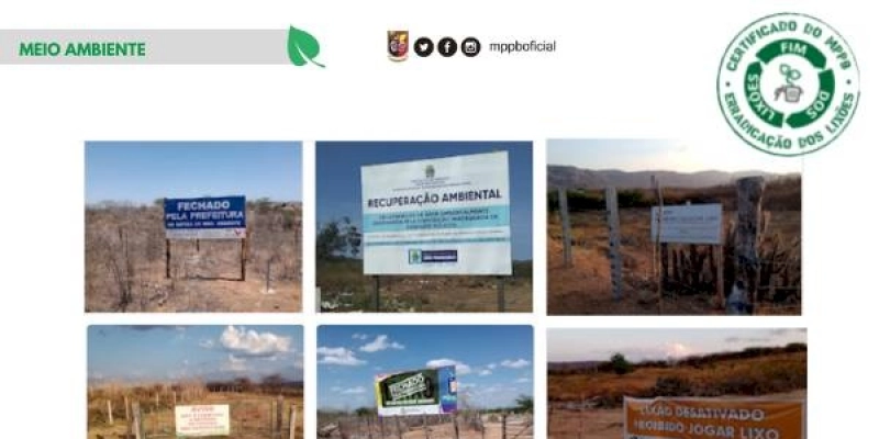 Ministério Público entrega certificado de erradicação de lixões a 185 municípios paraibanos