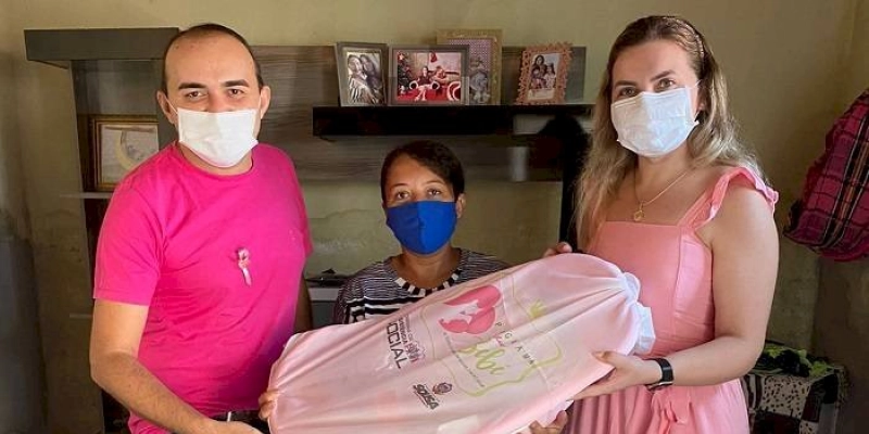 AÇÃO SOCIAL: Prefeitura de Sousa realiza mais uma entrega de enxovais através do Programa Meu Bebê