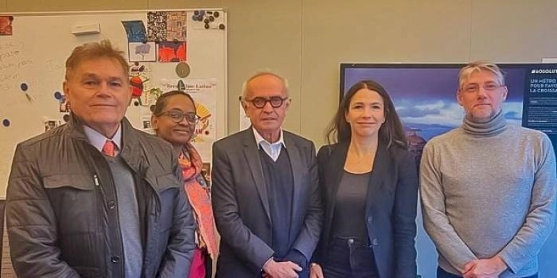 Cícero Lucena discute acordo com Agência Francesa para viabilizar investimentos de 55 milhões de euros para a Capital
