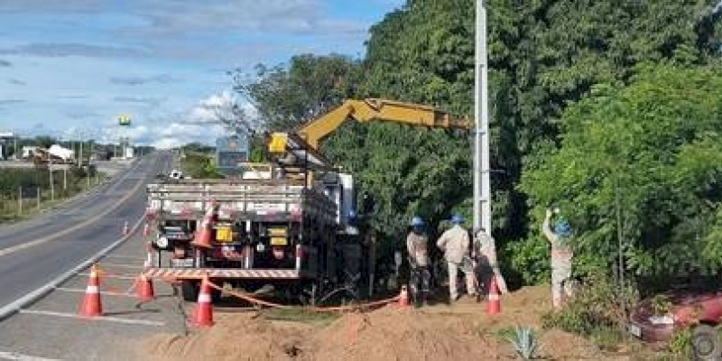 Famílias que residem às margens da BR-230, em Aparecida, serão beneficiadas com estruturação elétrica padrão