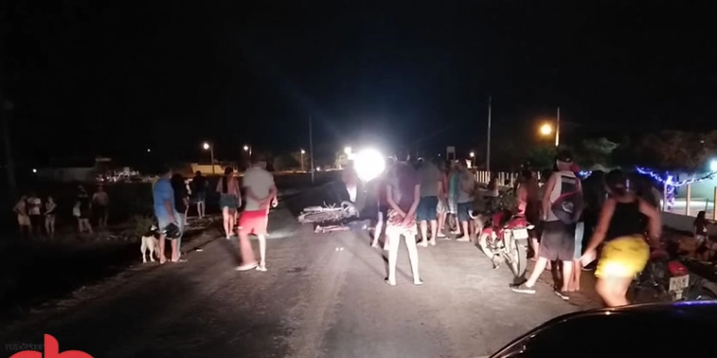 Um morto, e outro gravemente ferido em colisão de Moto no Sítio Malhado dos Alves em Sousa; Imagem 